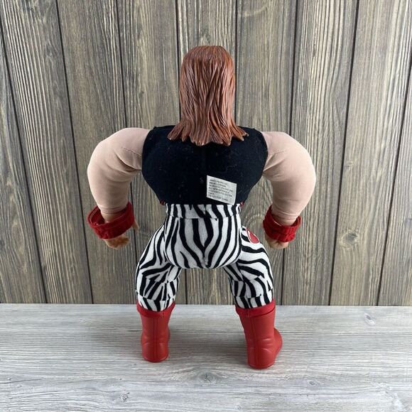 1998 Shawn Michaels 16" Jakks Bone Crunchin Buddies WWF WWE Wrestling - Picture 7 of 16